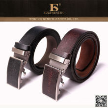 Hot sell automatic genuine men belt leather